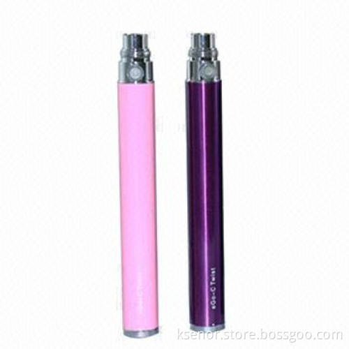 Electronic cigarette, variable voltage battery body with bottom rotation